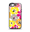 The Bright Summer Brushed Flowers  Apple iPhone 5-5s Otterbox Symmetry Case Skin Set