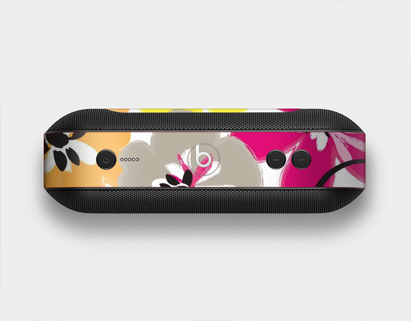 The Bright Summer Brushed Flowers  Skin Set for the Beats Pill Plus