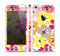The Bright Summer Brushed Flowers  Skin Set for the Apple iPhone 5