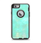 The Bright Teal WaterColor Panel Apple iPhone 6 Otterbox Defender Case Skin Set