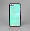 The Bright Teal WaterColor Panel Skin-Sert Case for the Apple iPhone 6 Plus