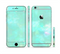 The Bright Teal WaterColor Panel Sectioned Skin Series for the Apple iPhone 6