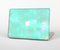 The Bright Teal WaterColor Panel Skin for the Apple MacBook Pro Retina 13"