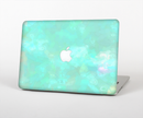 The Bright Teal WaterColor Panel Skin for the Apple MacBook Air 13"