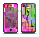 The Bright Translucent Wave Pattern V2 Apple iPhone 6/6s LifeProof Fre Case Skin Set