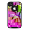 The Bright Translucent Wave Pattern V2 Skin for the iPhone 4-4s OtterBox Commuter Case