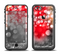 The Bright Unfocused White & Red Love Dots Apple iPhone 6 LifeProof Fre Case Skin Set