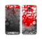 The Bright Unfocused White & Red Love Dots Skin For the Samsung Galaxy S5