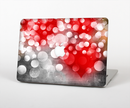 The Bright Unfocused White & Red Love Dots Skin for the Apple MacBook Air 13"