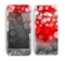 The Bright Unfocused White & Red Love Dots Skin for the Apple iPhone 5c