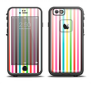 The Bright Vector Striped Apple iPhone 6/6s LifeProof Fre Case Skin Set