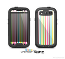 The Bright Vector Striped Skin For The Samsung Galaxy S3 LifeProof Case