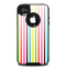 The Bright Vector Striped Skin for the iPhone 4-4s OtterBox Commuter Case