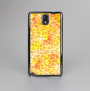 The Bright Yellow and Orange Leopard Print Skin-Sert Case for the Samsung Galaxy Note 3