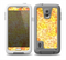 The Bright Yellow and Orange Leopard Print Skin for the Samsung Galaxy S5 frē LifeProof Case