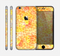 The Bright Yellow and Orange Leopard Print Skin for the Apple iPhone 6