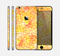 The Bright Yellow and Orange Leopard Print Skin for the Apple iPhone 6 Plus