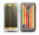 The Brightly Colored Vertical Grungy Stripes Skin Samsung Galaxy S5 frē LifeProof Case