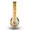 The Brightly Colored Vertical Grungy Stripes Skin for the Beats by Dre Original Solo-Solo HD Headphones