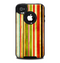 The Brightly Colored Vertical Grungy Stripes Skin for the iPhone 4-4s OtterBox Commuter Case
