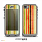 The Brightly Colored Vertical Grungy Stripes Skin for the iPhone 5c nüüd LifeProof Case