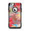 The Brightly Colored Watercolor Flowers Apple iPhone 6 Otterbox Commuter Case Skin Set