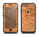 The Brown Crumpled Paper Apple iPhone 6/6s Plus LifeProof Fre Case Skin Set