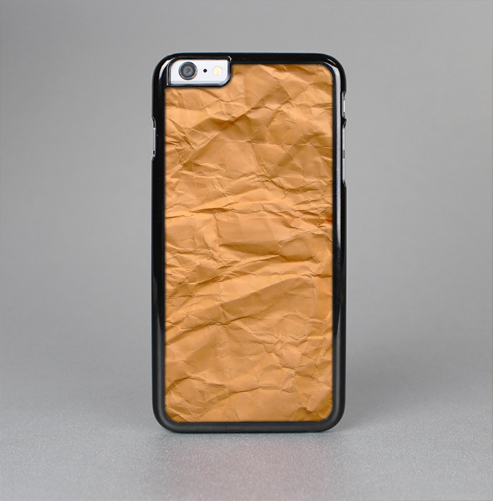 The Brown Crumpled Paper Skin-Sert Case for the Apple iPhone 6 Plus