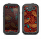 The Brown & Gold Paisley Pattern Samsung Galaxy S3 LifeProof Fre Case Skin Set