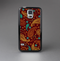 The Brown & Gold Paisley Pattern Skin-Sert Case for the Samsung Galaxy S5