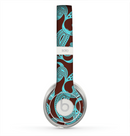 The Brown & Teal Paisley Pattern Skin for the Beats by Dre Solo 2 Headphones