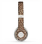 The Brown Vector Leopard Print Skin for the Beats by Dre Solo 2 Headphones