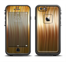 The Brown Vector Swirly HD Strands Apple iPhone 6/6s LifeProof Fre Case Skin Set
