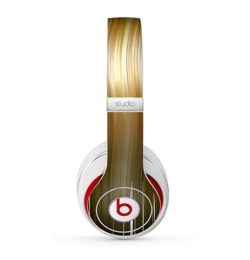 The Brown Vector Swirly HD Strands Skin for the Beats by Dre Studio (2013+ Version) Headphones