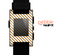 The Brown & White Striped Pattern Skin for the Pebble SmartWatch