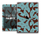 The Brown and Turquoise Paisley Pattern Skin for the iPad Air