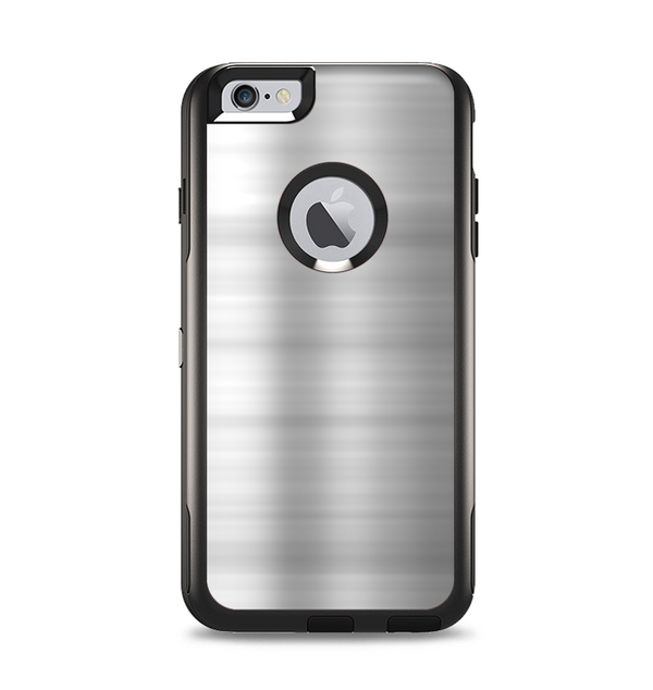 The Brushed Metal Surface Apple iPhone 6 Plus Otterbox Commuter Case Skin Set