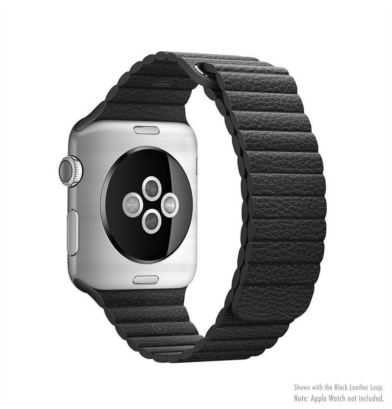 The Brushed Metal Surface Full-Body Skin Kit for the Apple Watch