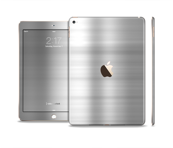 The Brushed Metal Surface Skin Set for the Apple iPad Pro