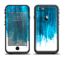 The Brushed Vivid Blue & White Background Apple iPhone 6/6s LifeProof Fre Case Skin Set