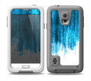 The Brushed Vivid Blue & White Background Skin Samsung Galaxy S5 frē LifeProof Case