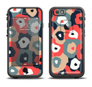 The Bulky Colorful Flowers Apple iPhone 6/6s LifeProof Fre Case Skin Set