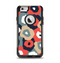 The Bulky Colorful Flowers Apple iPhone 6 Otterbox Commuter Case Skin Set