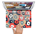 The Bulky Colorful Flowers Skin Set for the Apple MacBook Pro 15" with Retina Display