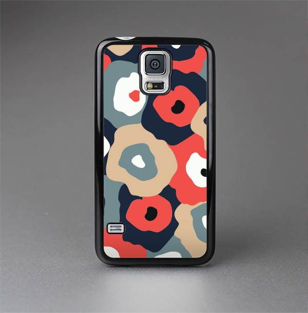 The Bulky Colorful Flowers Skin-Sert Case for the Samsung Galaxy S5