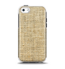 The Burlap Texture Apple iPhone 5c Otterbox Symmetry Case Skin Set