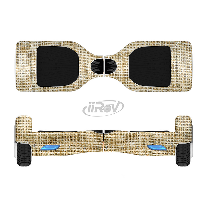 The Burlap Texture Full-Body Skin Set for the Smart Drifting SuperCharged iiRov HoverBoard