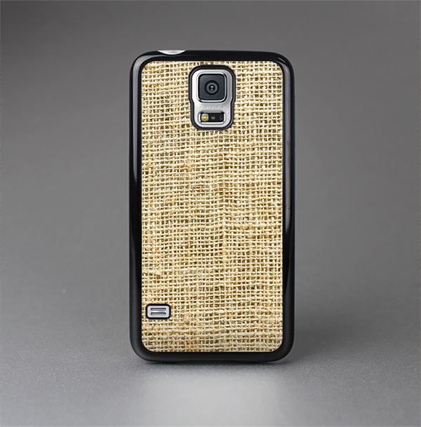 The Burlap Texture Skin-Sert Case for the Samsung Galaxy S5