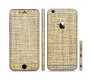 The Burlap Texture Sectioned Skin Series for the Apple iPhone 6s Plus
