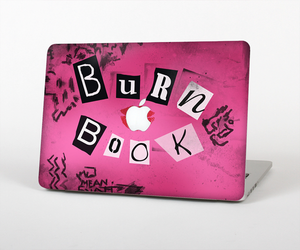 The Burn Book Pink Skin Set for the Apple MacBook Air 11"